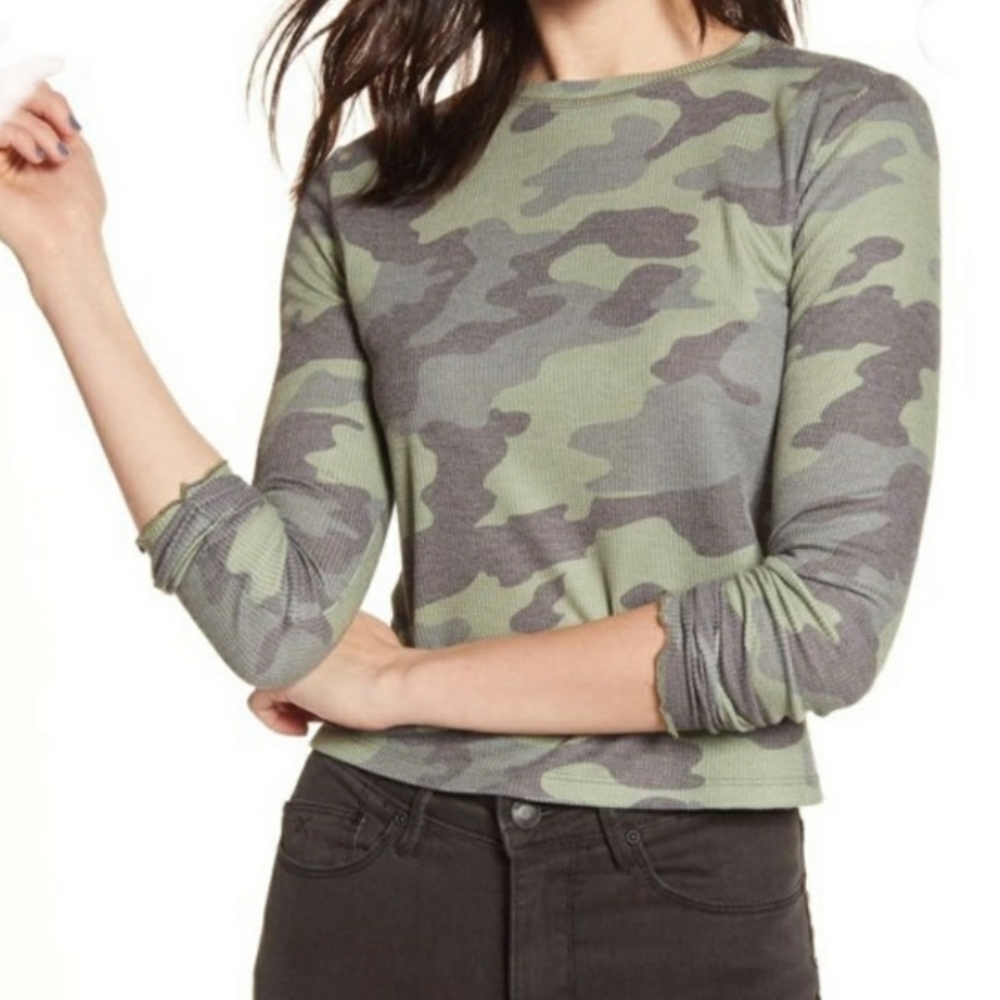 NWT‎ BP. Cozy Thermal TopCamo